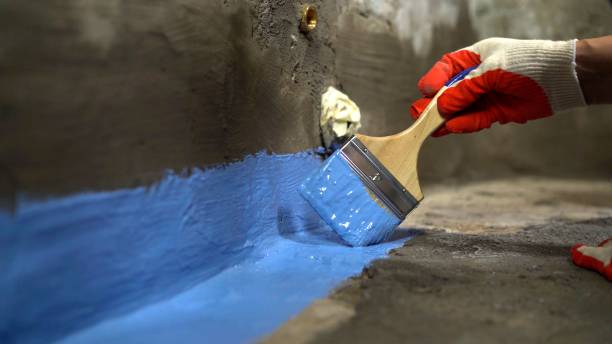 Commercial Emergency Waterproofing project at a Upper Darby, PA business property by SJ Waterproofing Pros